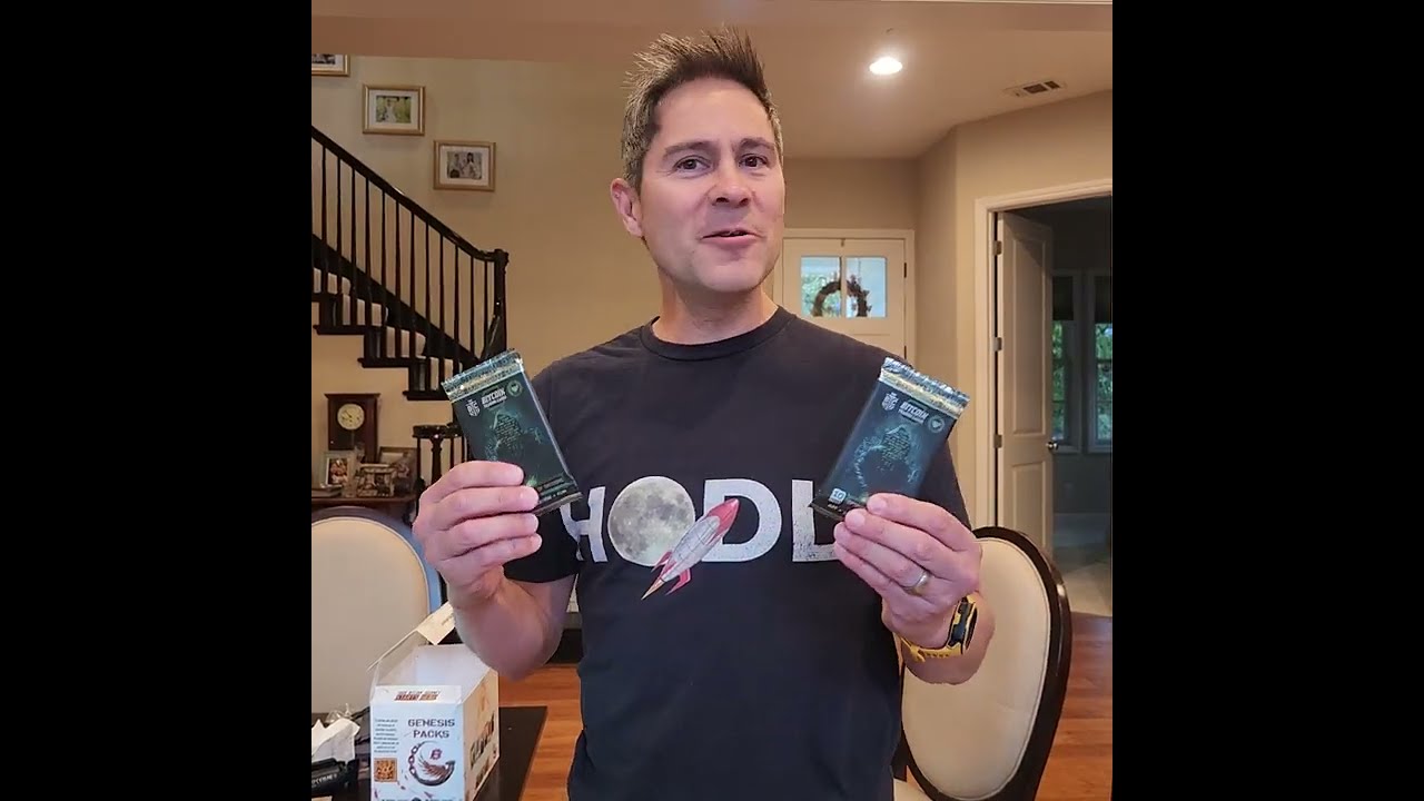 Ripping Spirit of Satoshi Packs (Bitcoin Trading Cards)