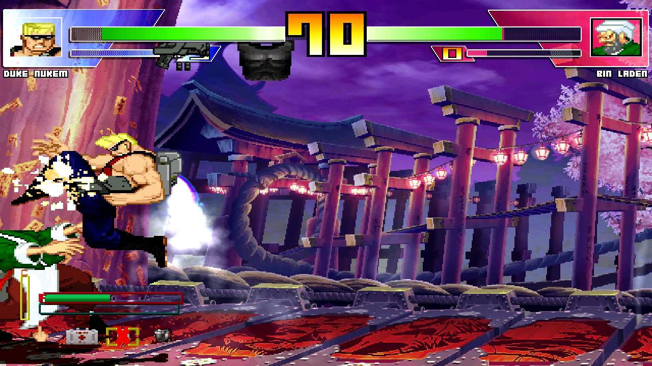 Mugen Fight Channel #21 Duke Nukem vs Bin Laden