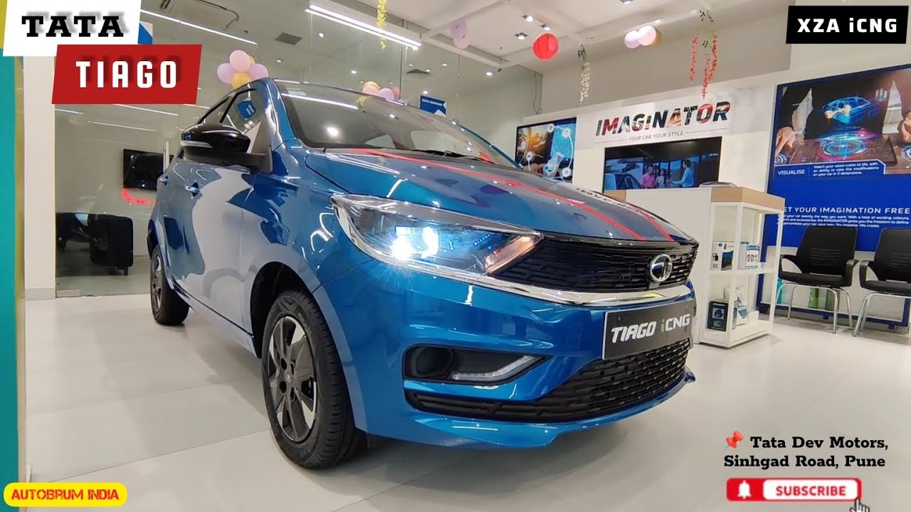2025 All New Tata Tiago XZA iCNG 😍 AMT CNG Car with Best Features & Mileage..! Review 💫