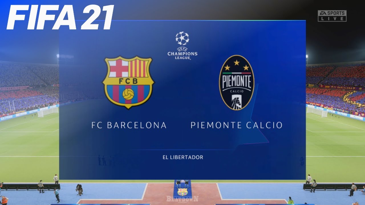 FIFA 21 - FC Barcelona vs. Piemonte Calcio | Next-Gen on Xbox Series S
