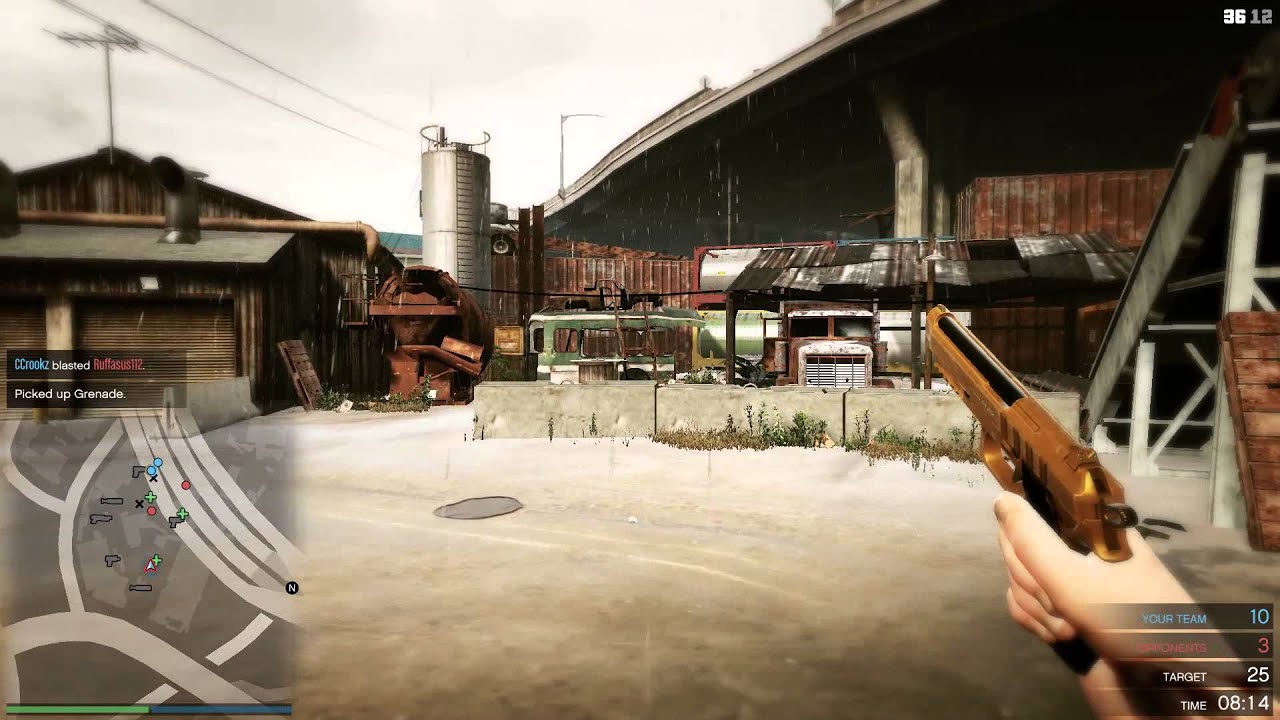 First Person Team Deathmatch 1 | GTA 5 Online | Imperial Skullz [60]