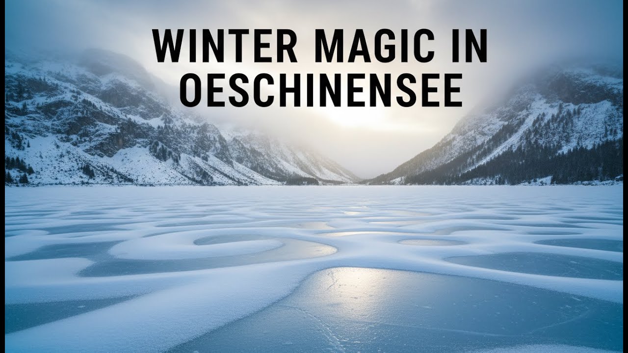 Oeschinensee in Winter – Switzerland’s Frozen Paradise