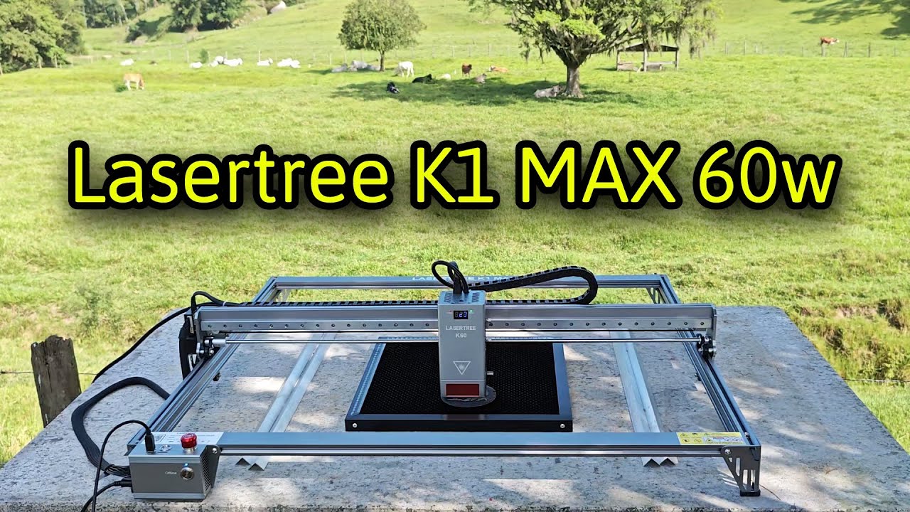 Review Gravadora LASERTREE K1 MAX 60w