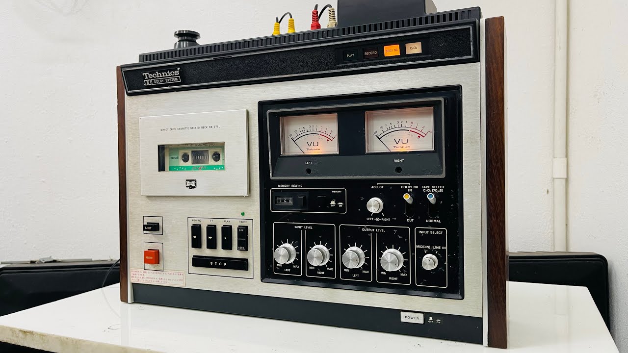 Đầu technics RS 276u dòng cổ hiếm gặp máy zin 100% thu phát tốt tiếng  hay giá 2t2(24)lh 0869548538