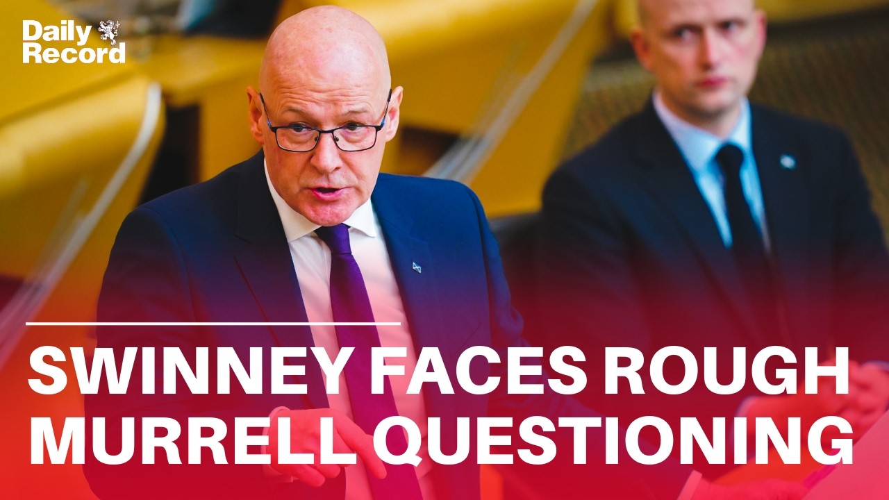 John Swinney GRILLED by MSPs over &pound;400k Peter Murrell embezzlement scandal