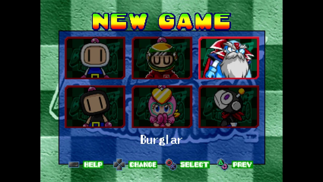 Bomberman Fantasy Race (PS1) - All Voices