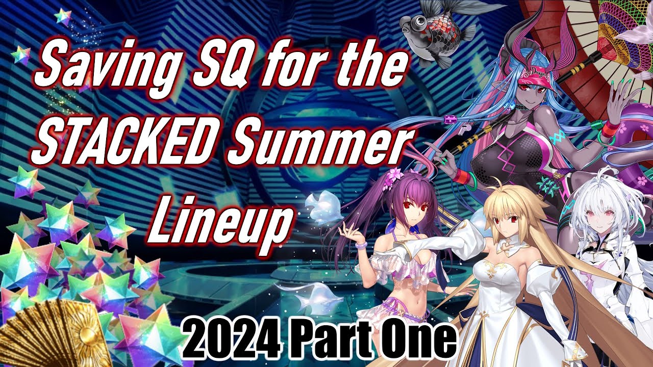 [FGO NA] How Many SQ Can You Save for the 7th Anniversary & Summer 2024 Event