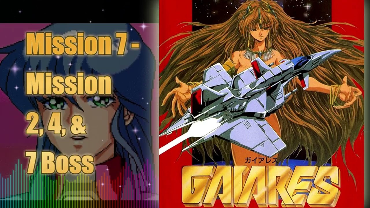 Gaiares ~ Mission 7   Mission 2, 4, & 7 Boss ~ Sega Genesis / Megadrive ~ Arranged Music ~ ガイアレス