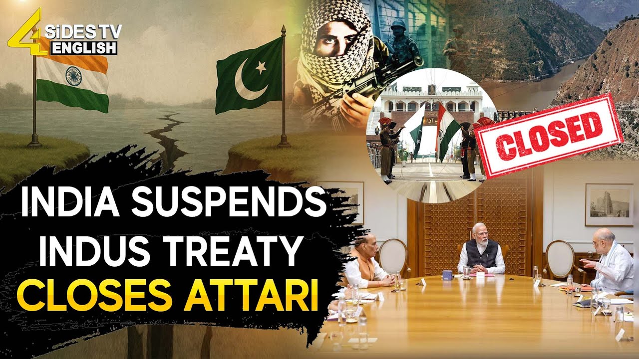 India Suspends Indus Treaty, Closes Attari | Indus Waters Treaty | 4SiDESTVEnglish