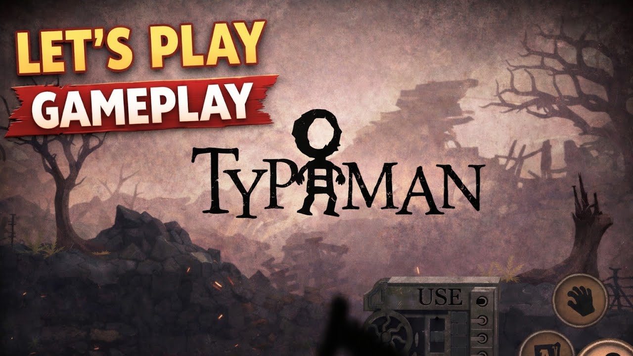 Typoman Gameplay 😱 Horror Puzzle Game | Dimaag Hil Gaya!