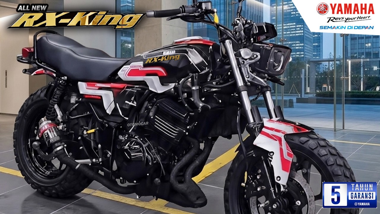 MOTOR YAMAHA PALING GANTENG 🔥 ALL NEW YAMAHA RX KING 4 TAK HADIR KEMBALI | MESIN SEMAKIN TANGGUH