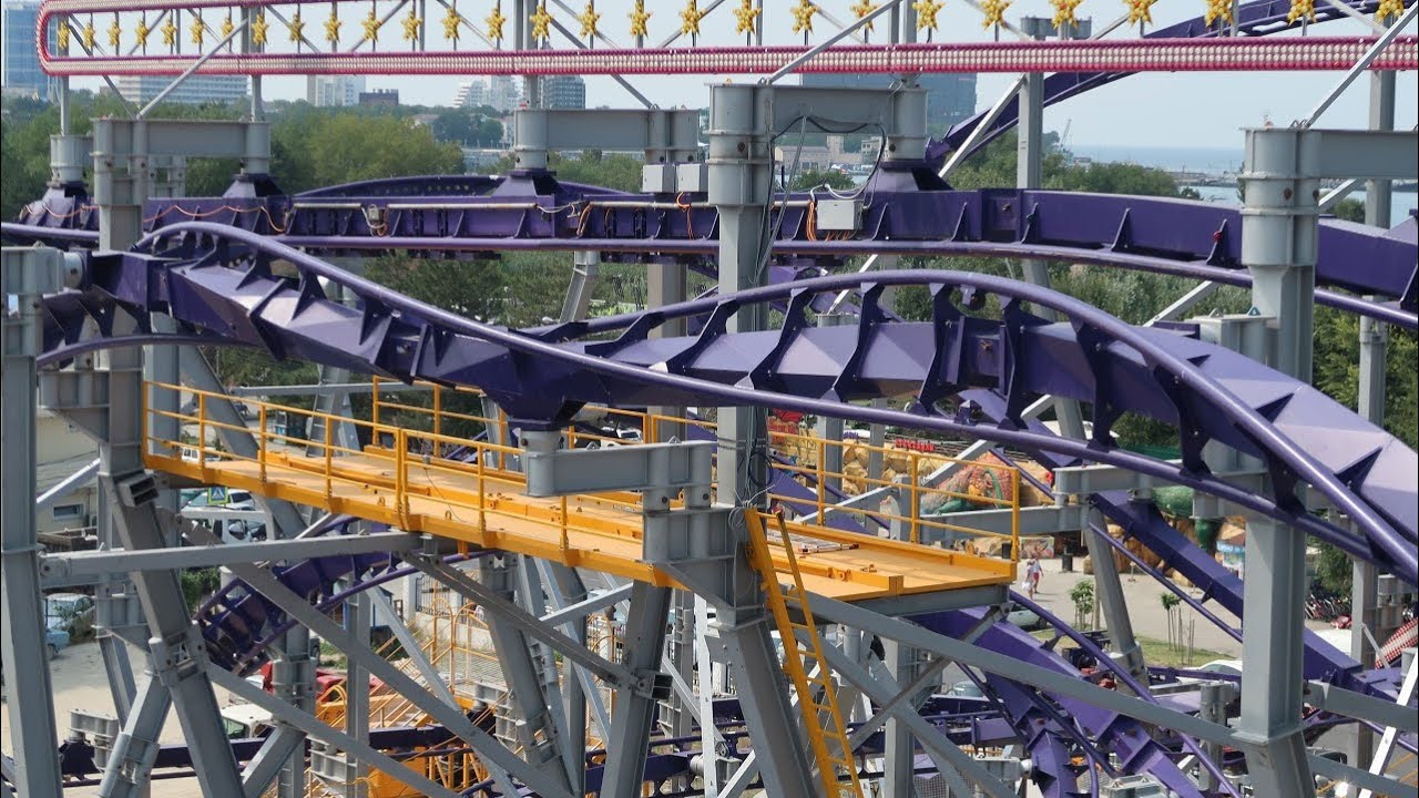 World’s LARGEST Portable Inverted Roller Coaster?! | Meet Euro-Star!