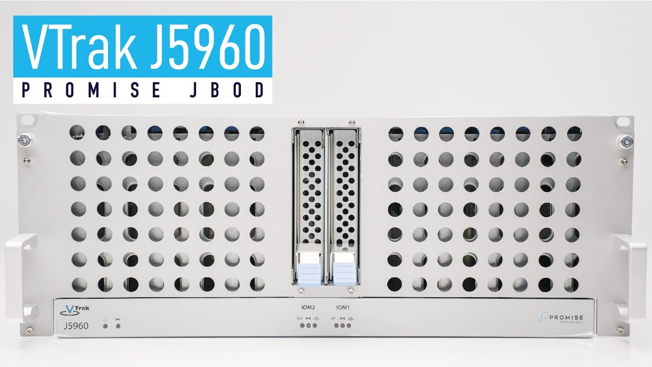 PROMISE VTrak J5960 | 4U 60-bay JBOD Storage Chassis