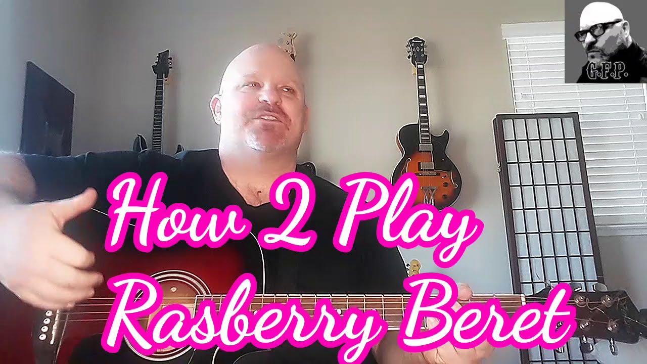 Raspberry Beret- Prince Guitar Tutorial