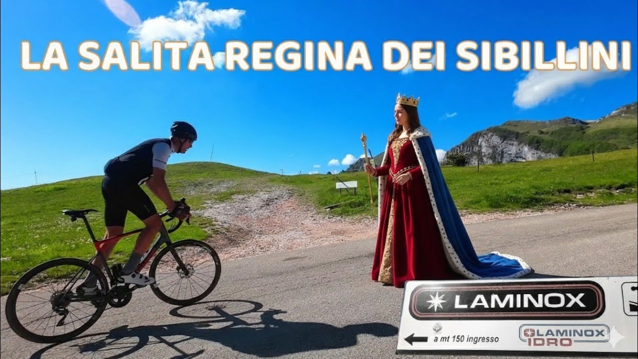 La salita Regina dei Sibillini - le grandi salite in bici delle Marche
