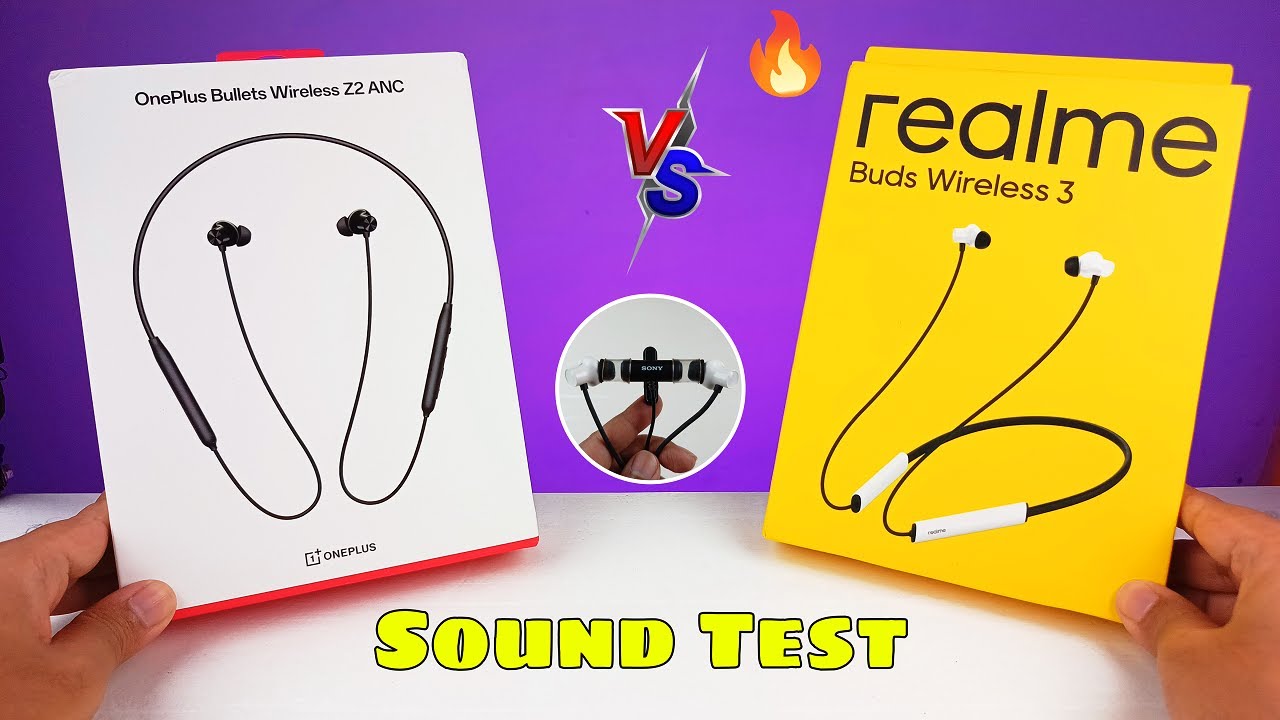 OnePlus Bullets Z2 ANC VS Realme Buds Wireless 3 Detailed Comparison ⚡ Which One Should Buy ?