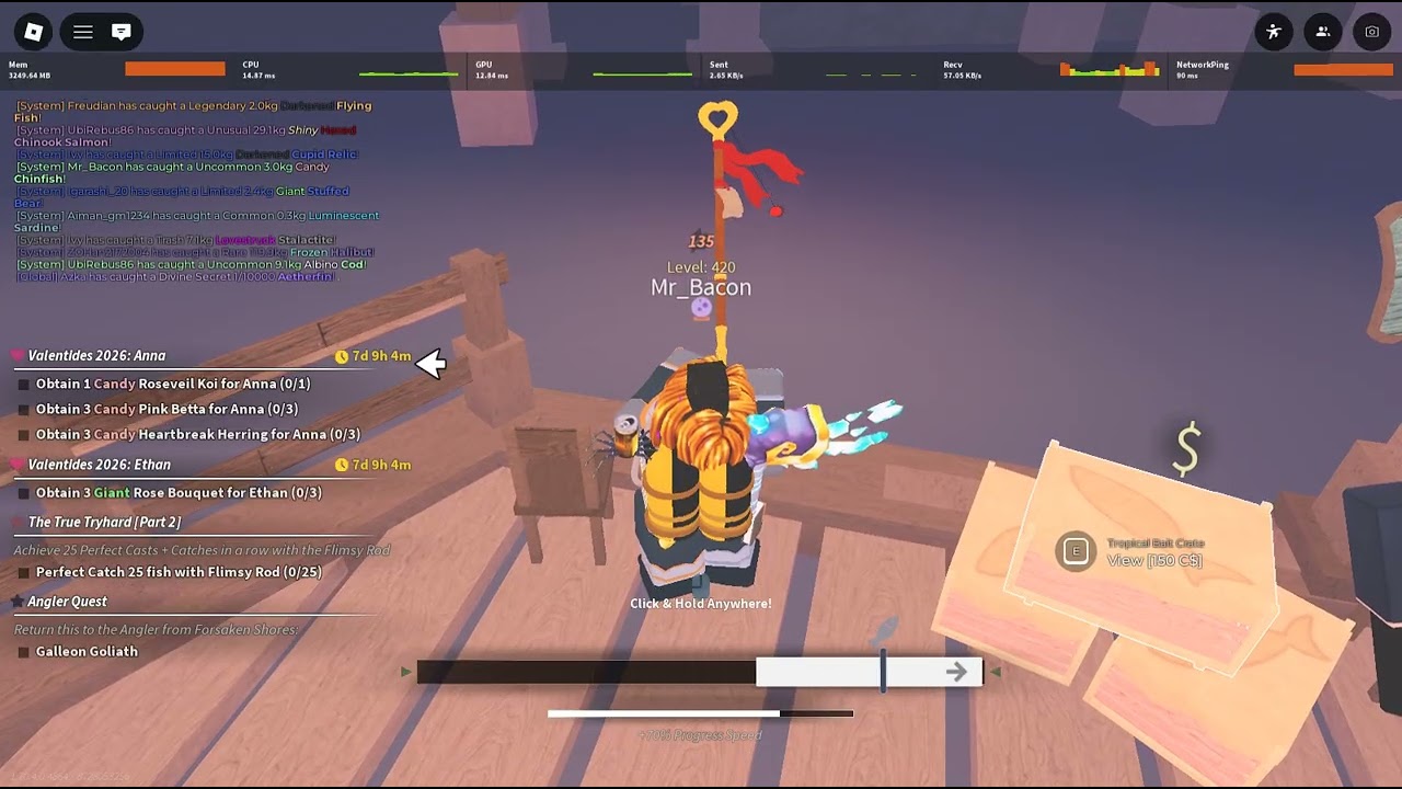 Playing fisch