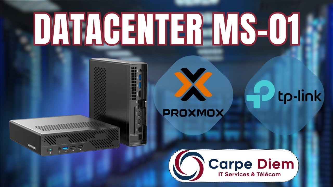 Datacenter Proxmox en Minisforum MS-01 : Solution (vraiment) idéale pour un gros centre de formation