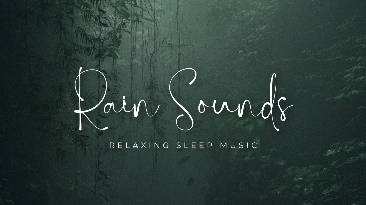 Rain Sound On Window with Thunder SoundsㅣHeavy Rain for Sleep, Study and Relaxation, Meditation