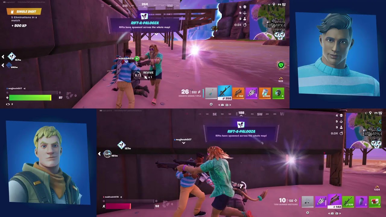 PS5 fortnite 21st februari duel