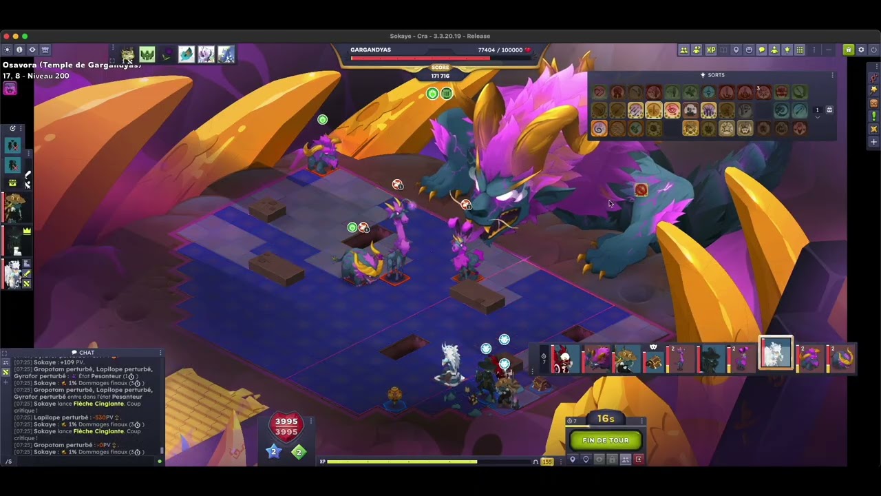 [Dofus 3.3] Gargandyas (Fuite Phase III) - Zobal/Enu/Cra/Cra