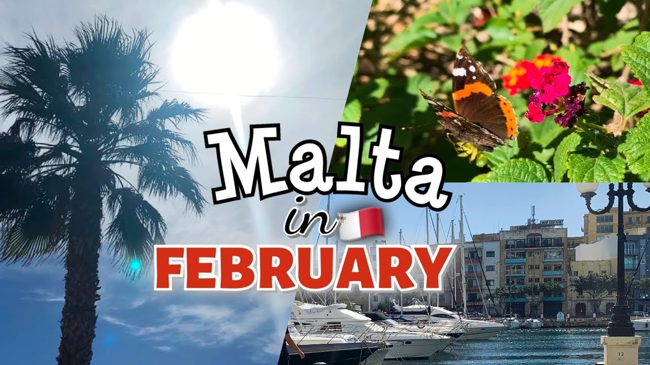 Malta in February! Windy in a Sunny Day.