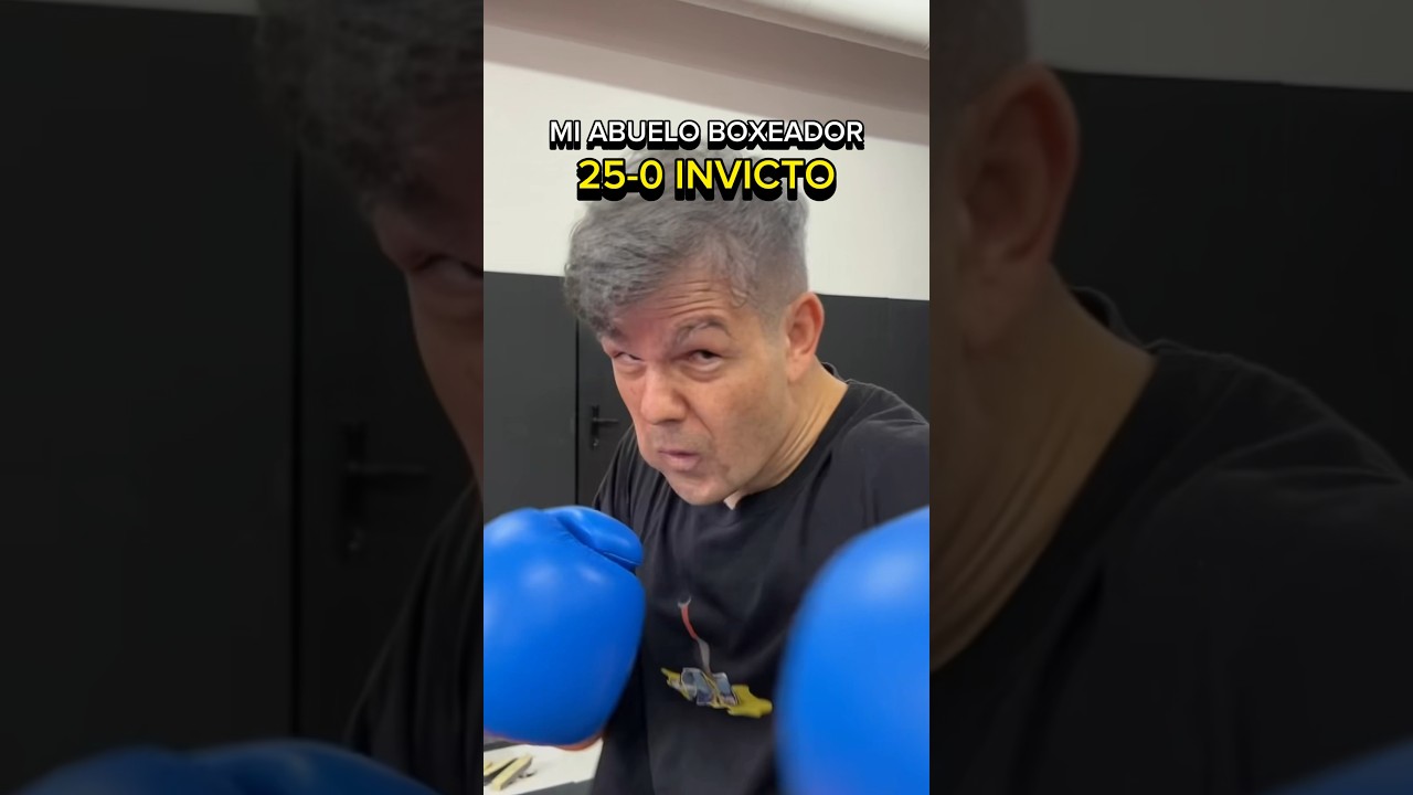 Cuando Mi Abuelo Boxeaba 🥊😂 #shorts