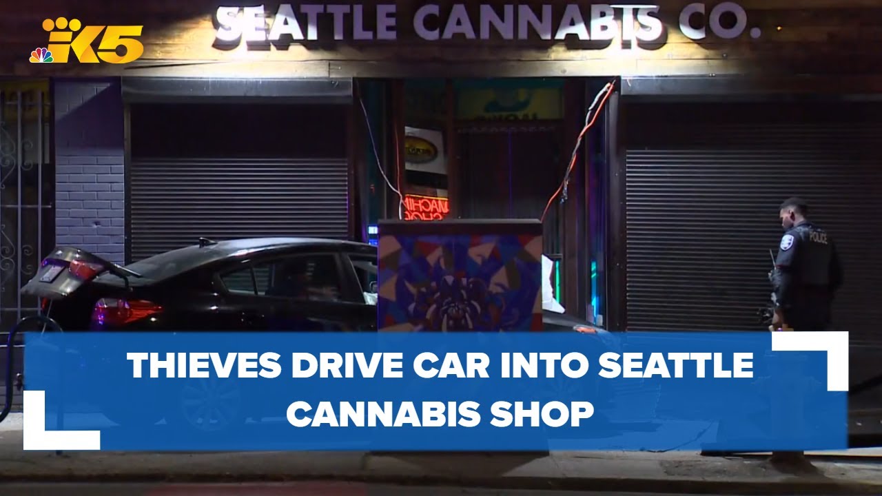 Smash-and-grab at Seattle pot shop