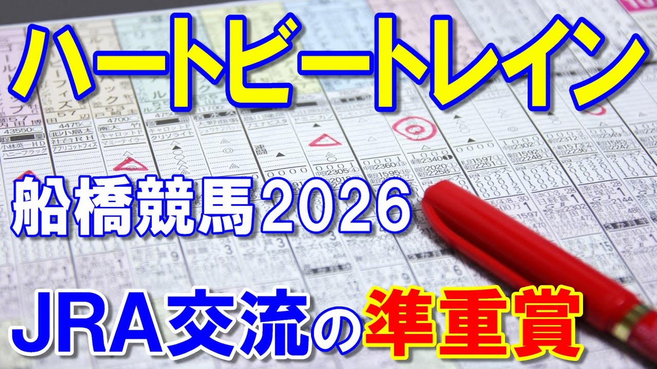 ハートビートレイン２０２６【船橋競馬予想】ハイペース必至で波乱も？