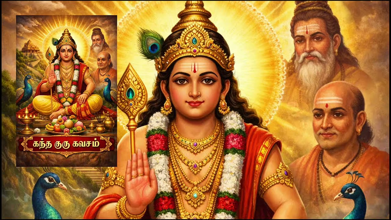 கந்த குரு கவசம் 🙏 | குருவே கந்தனே #murugan  #கந்தகுருகவசம்#KanthaGuruKavasam #tamil #trending 