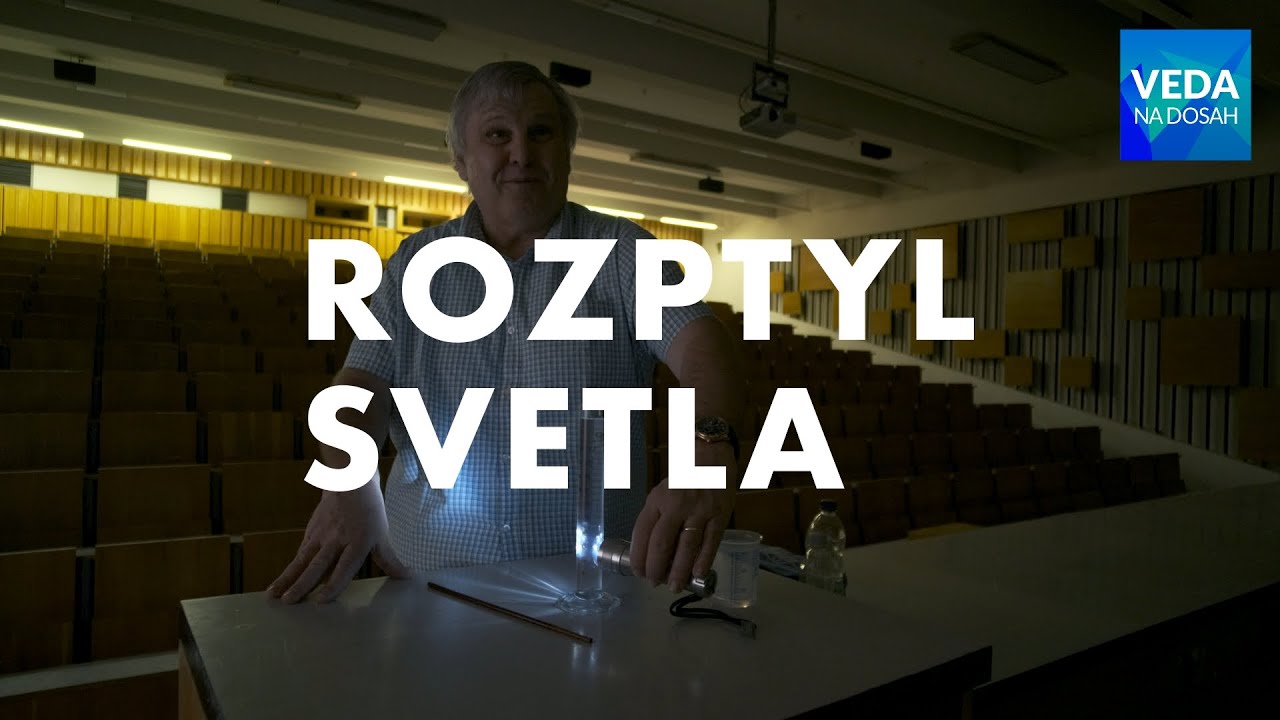 Vedecké pokusy - rozptyl svetla