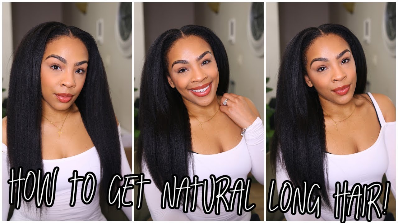 MOST REALISTIC NATURAL  KINKY STRAIGHT V PART WIG FOR BEGINNERS | ALIPEARL HAIR