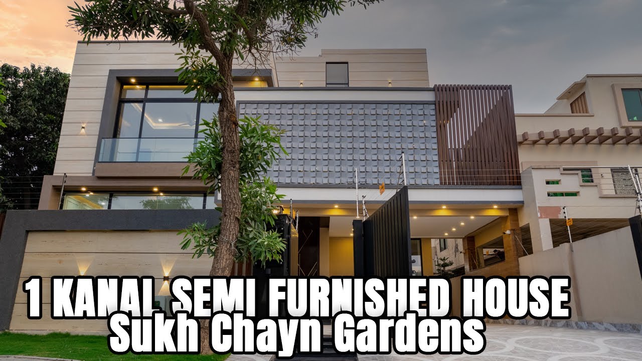 1 Kanal Semi Furnished House by Team Overc's at Sukh Chayn Gardens, Lahore - Pakistan
