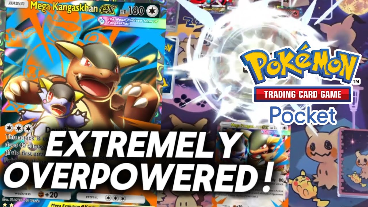 MEGA KANGASKHAN SWEEPS EVERYTHING! - Pokemon Pocket Deck Build