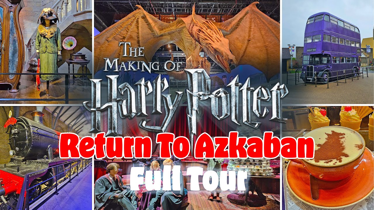 Harry Potter Full Tour | NEW Return to Azkaban | WB Studios Tour London (May 2024) [4K]
