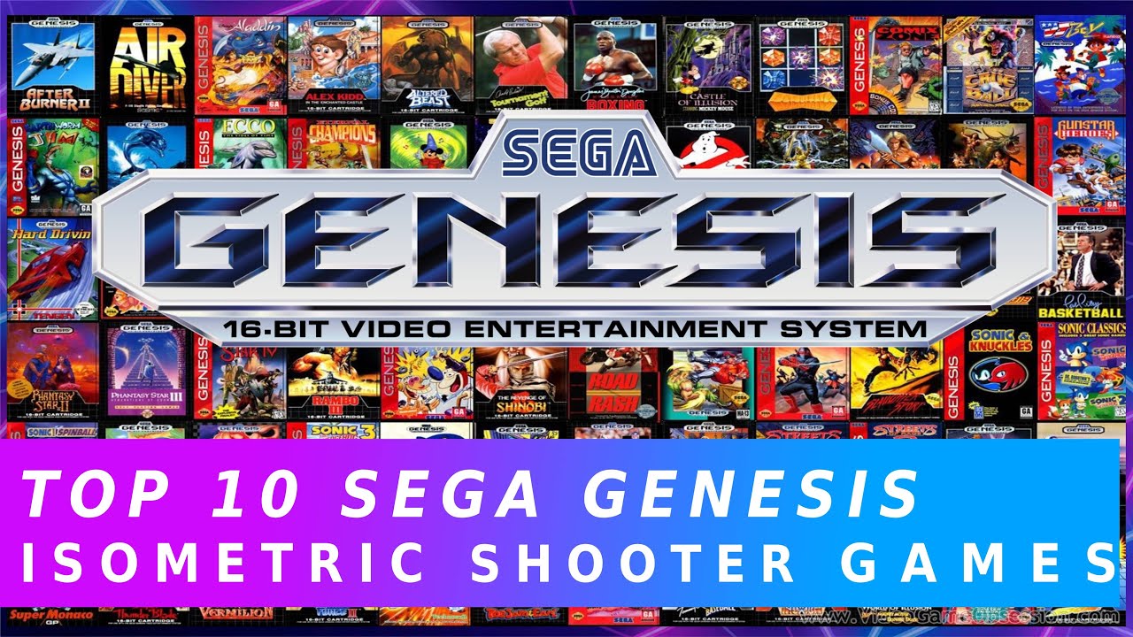 Top 10 SEGA Genesis OR MegaDrive Isometric Shooter Games