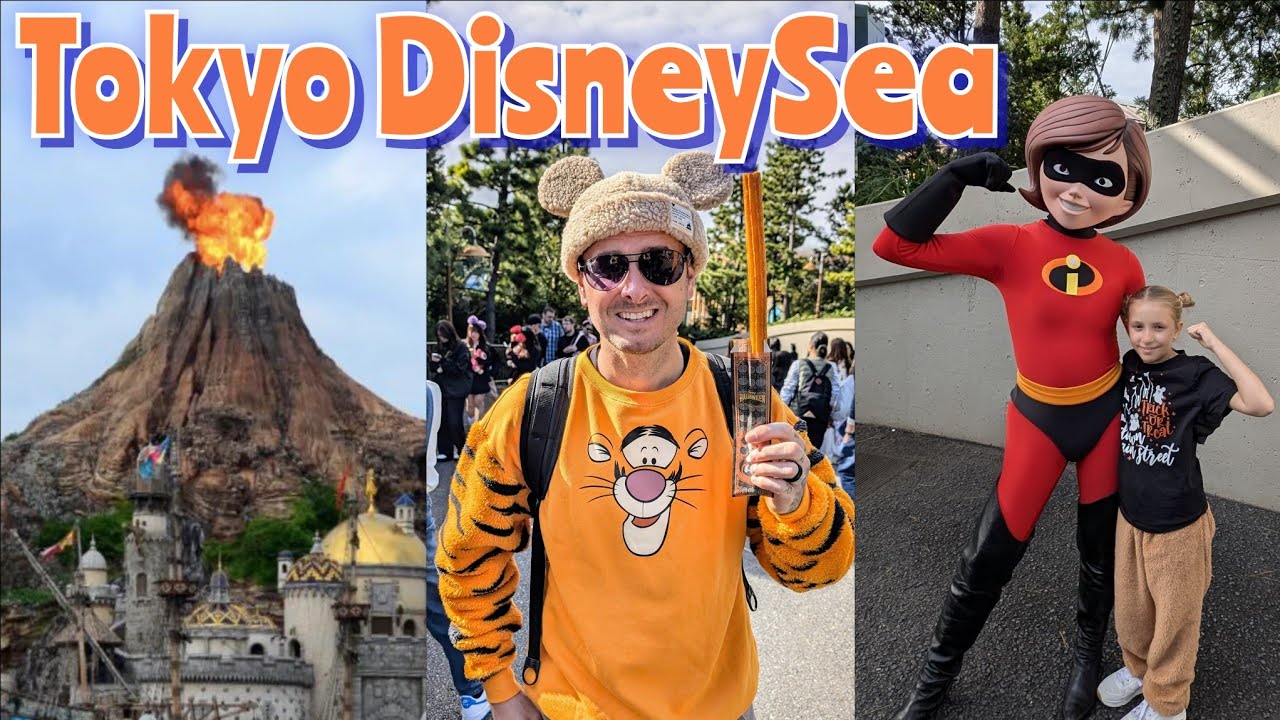 Tokyo DisneySea Vlog 🇯🇵 Tips, Rides, Food & Merch | Japan With Kids