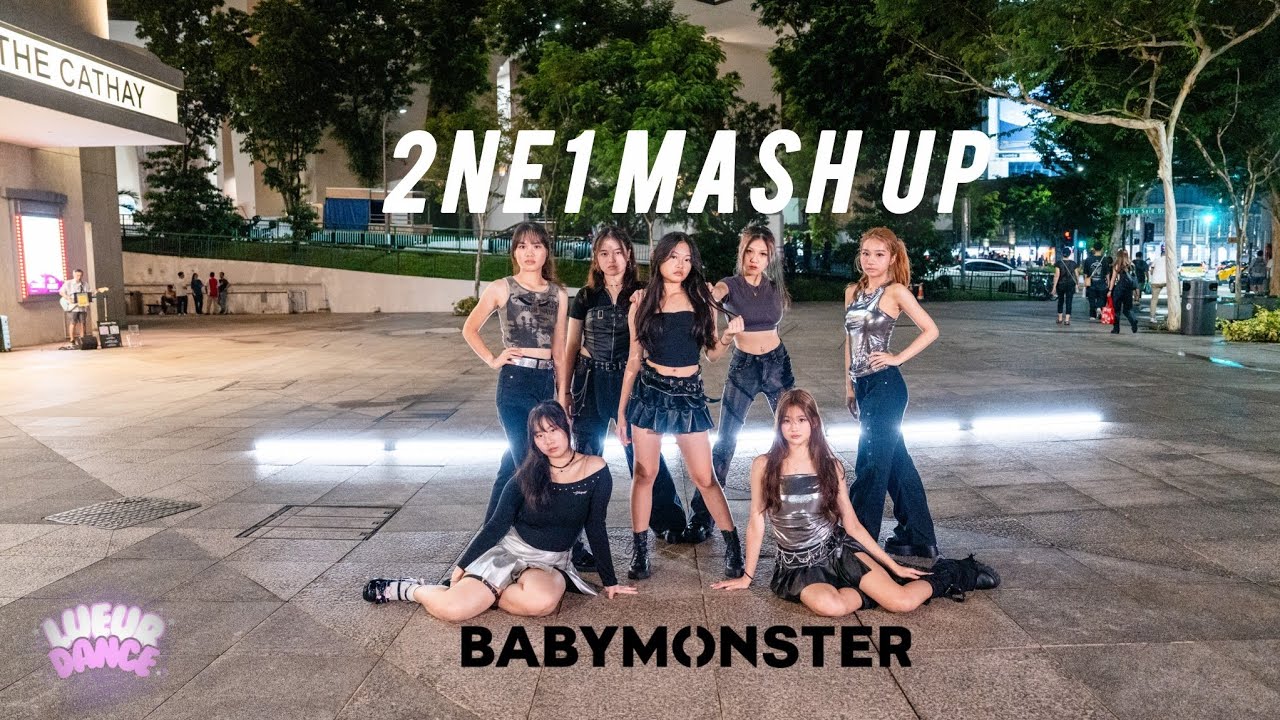 [K-POP IN PUBLIC / ONE TAKE]  BABYMONSTER - 2NE1 MASH UP DANCE COVER 🇸🇬😈🤘🏻