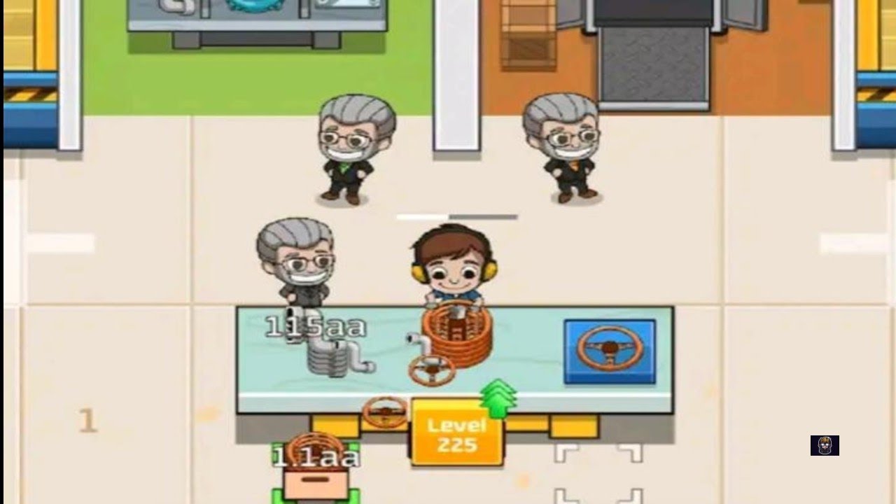 Idle Factory Tycoon : Cash Manager Empire Simulator Gameplay Walkthrough
