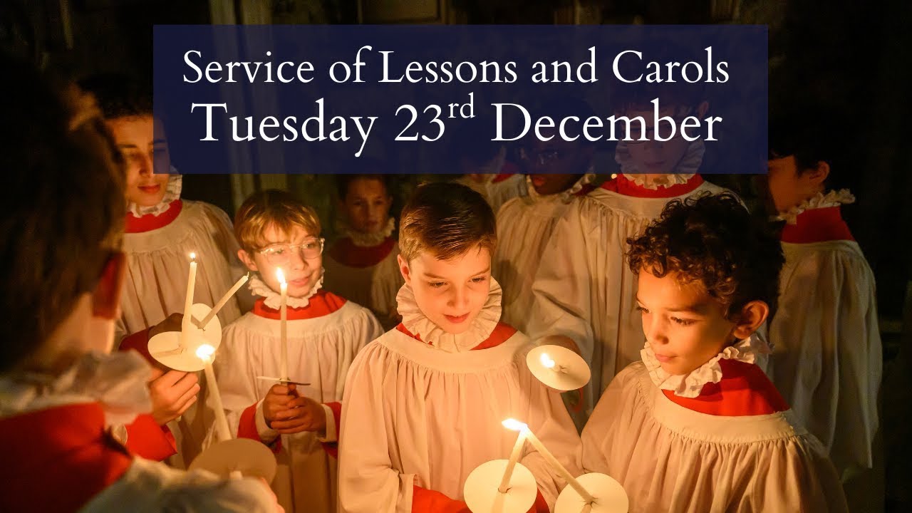 Watch a Christmas Service of Lessons and Carols at Westminster Abbey