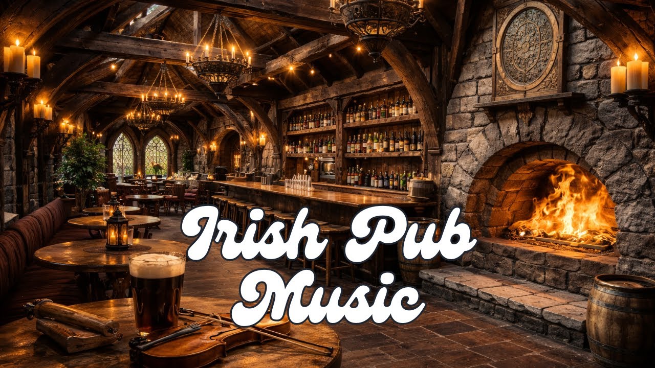 Irish Pub Music – Traditional & Cozy Celtic Tavern Sleep Ambience
