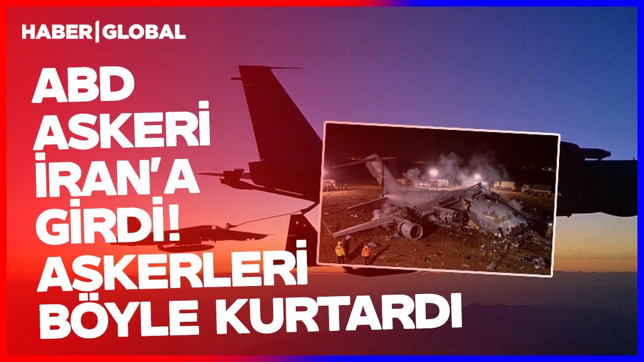 ABD Askeri İran'a Girdi D&uuml;şen U&ccedil;aktaki Askerleri Kurtardı! Trump İran'ı Tehdit Etti!