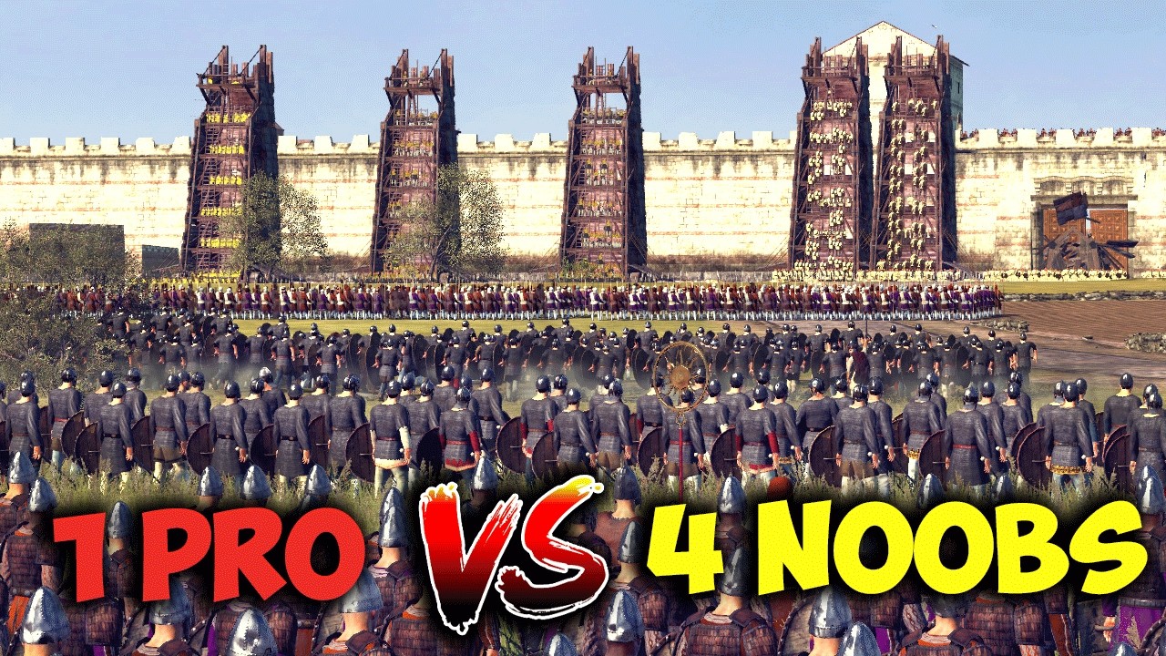 I Thought This Siege Was Impossible… Until He Proved Me Wrong – 1 Pro vs 4 Noobs (Attila)