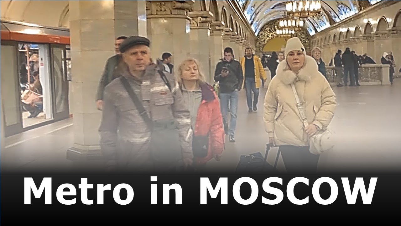 From Komsomolskaya to Prospekt Mira by metro