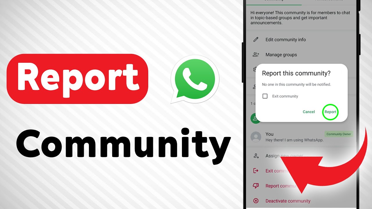 How To Report WhatsApp Community (Updated)