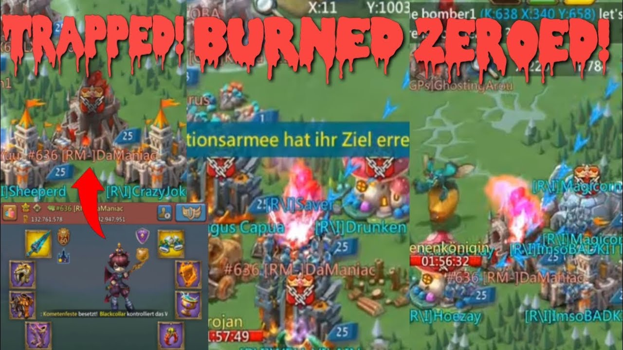 Titan Trap in fury gets zeroed during KvK! | Lords Mobile
