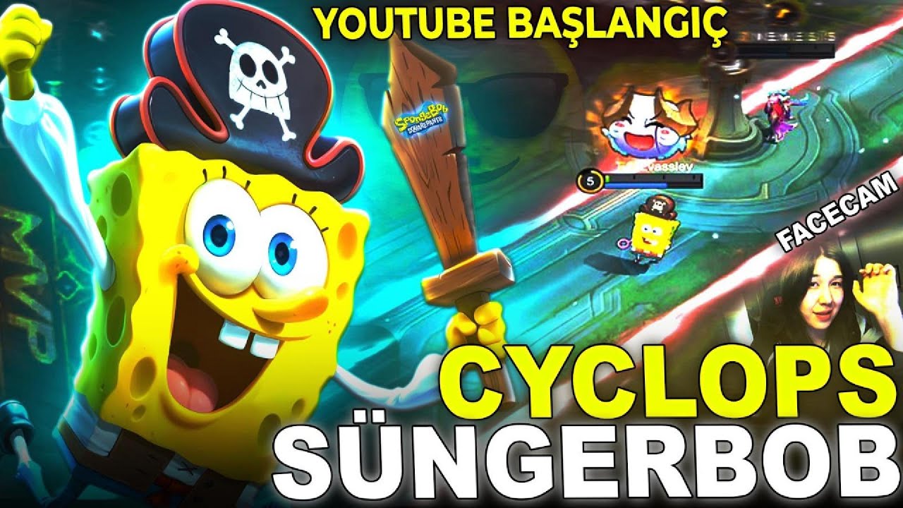 YouTube’daki İlk MLBB Videom! | Cyclops Sünger Bob #mobilelegends #mlbb