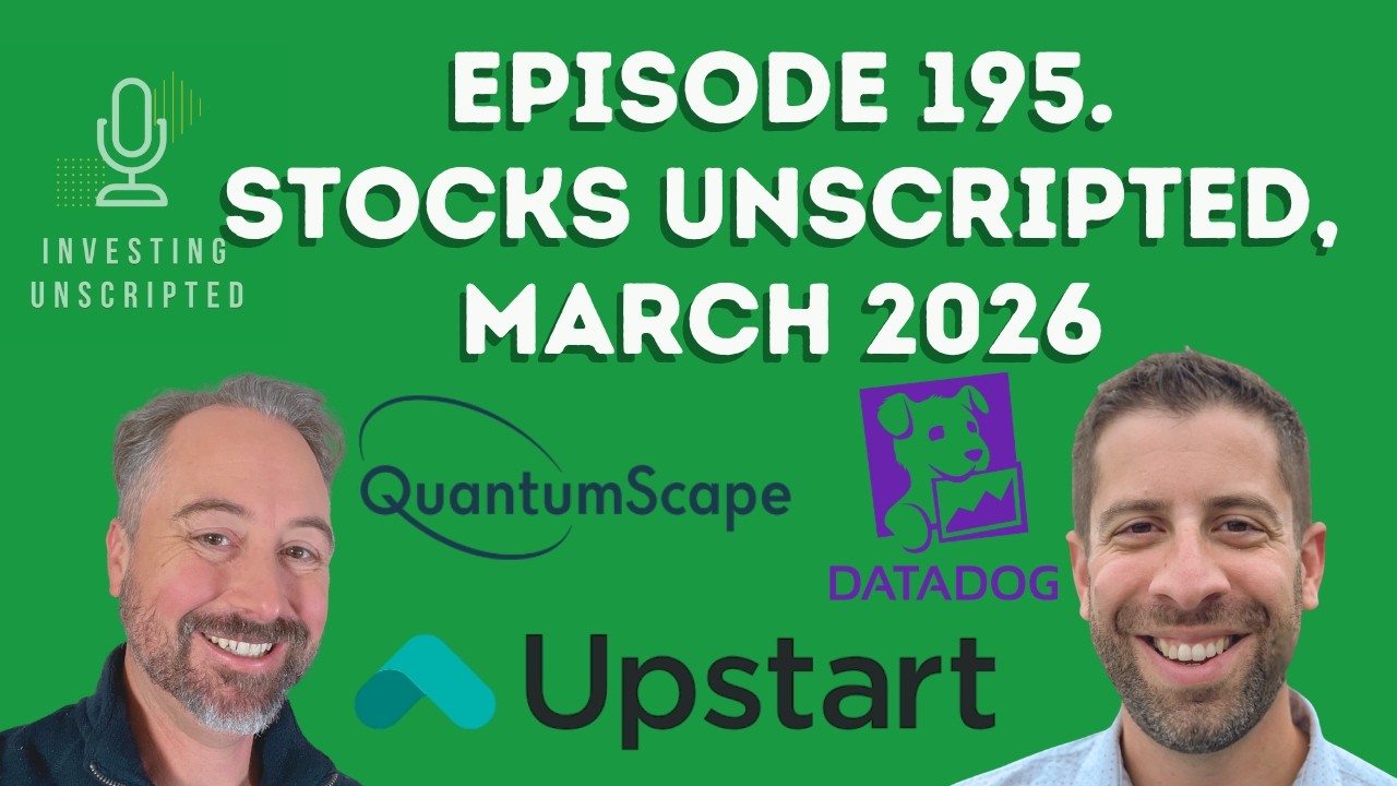 195. Stocks Unscripted, March 2026