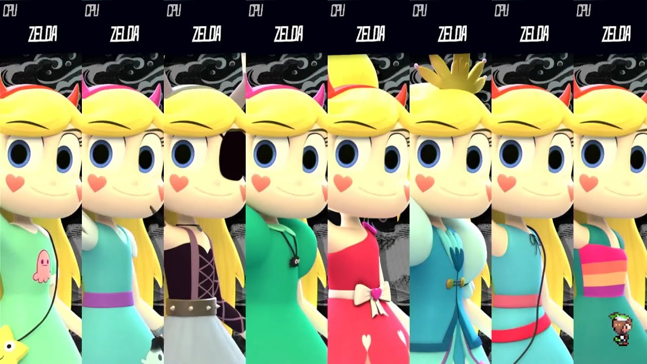 Star Free For All Battle - Requested Smash Bros Battle