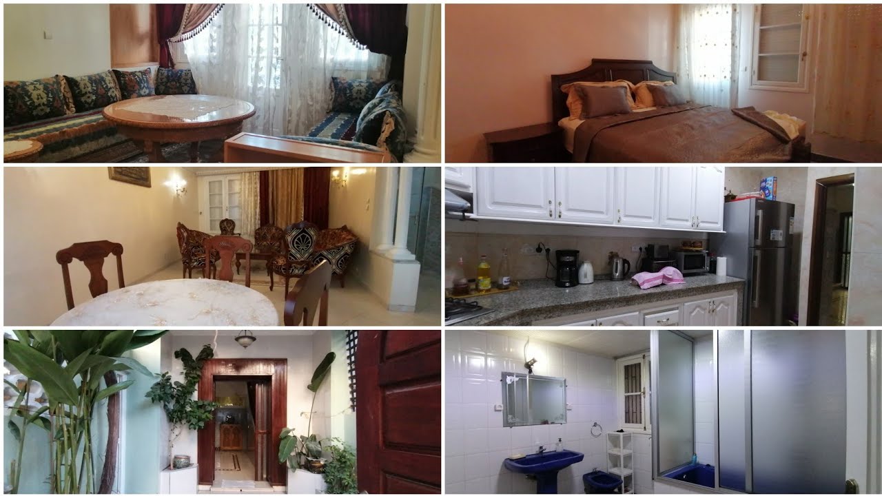 فيلا للكراء بالأثات بمدينة الرباط(حي حسان) 🏘️بثلاتة طوابق،موقع راقي. للإتصال:0628974460